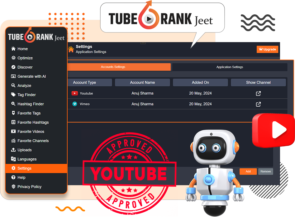 tuberank jeet 6 ai pricing